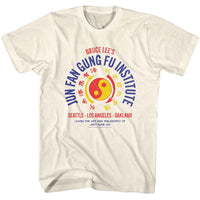 Thumbnail for BRUCE LEE-BRUCE LEE JUN FAN GUNG FU INST-NATURAL ADULT S/S TSHIRT