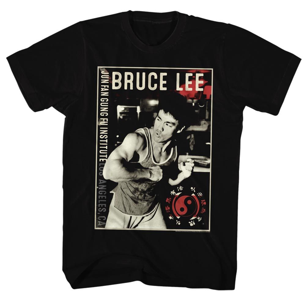 BRUCE LEE-BRUCE-BLACK ADULT S/S TSHIRT