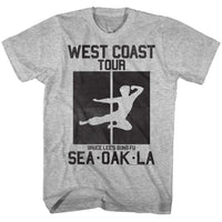Thumbnail for BRUCE LEE-ALL CITY-GRAY HEATHER ADULT S/S TSHIRT