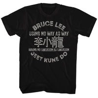 Thumbnail for BRUCE LEE-SYMBOLS-BLACK ADULT S/S TSHIRT