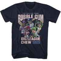 Thumbnail for BIG LEAGUE CHEW PITCHER-BIG LEAGUE CHEW HALL OF FAME-NAVY ADULT S/S TSHIRT
