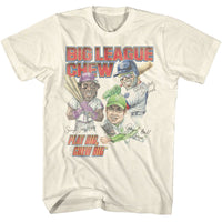 Thumbnail for BIG LEAGUE CHEW-BIG LEAGUE CHEW PLAY BIG CHEW BIG-NATURAL ADULT S/S TSHIRT