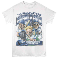 Thumbnail for BIG LEAGUE CHEW-BIG LEAGUE CHEW BALLPLAYERS GUM TEAM-BLUE-WHITE ADULT S/S TSHIRT