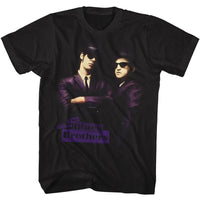 Thumbnail for THE BLUES BROTHERS-PLACARDS-BLACK ADULT S/S TSHIRT