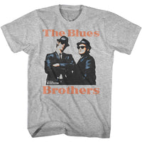 Thumbnail for THE BLUES BROTHERS-BLUES BROS-GRAY HEATHER ADULT S/S TSHIRT