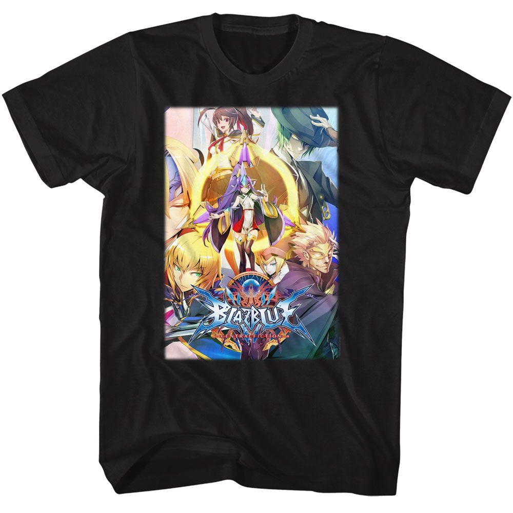 BLAZBLUE-BLAZBLUE CENTRAL FICTION RIGHT-BLACK ADULT S/S TSHIRT