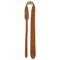 Thumbnail for Camel Deluxe Soft Italian Garment Leather Guitar Strap
