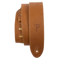 Thumbnail for Camel Deluxe Soft Italian Garment Leather Guitar Strap