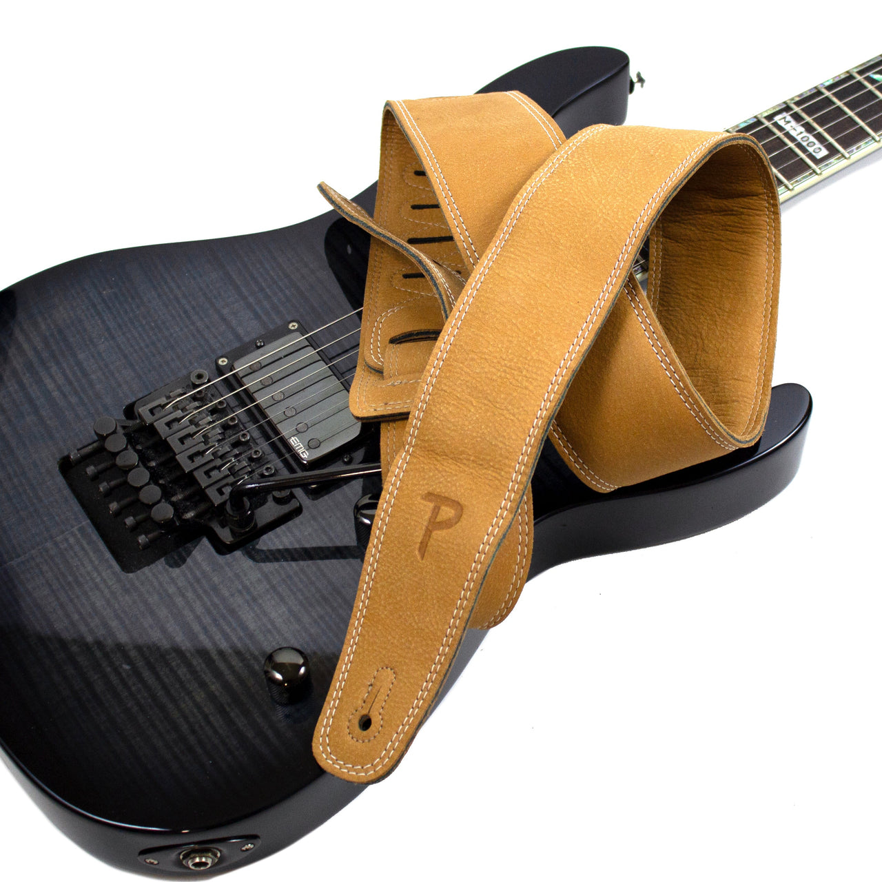 MOTO SERIES Sandlewood Padded Guitar Strap