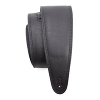 Thumbnail for Black Padded Leather Guitar Strap