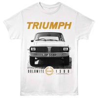 Thumbnail for BRITISH MOTOR HERITAGE-BMH DOLOMITE 1300-WHITE ADULT S/S TSHIRT