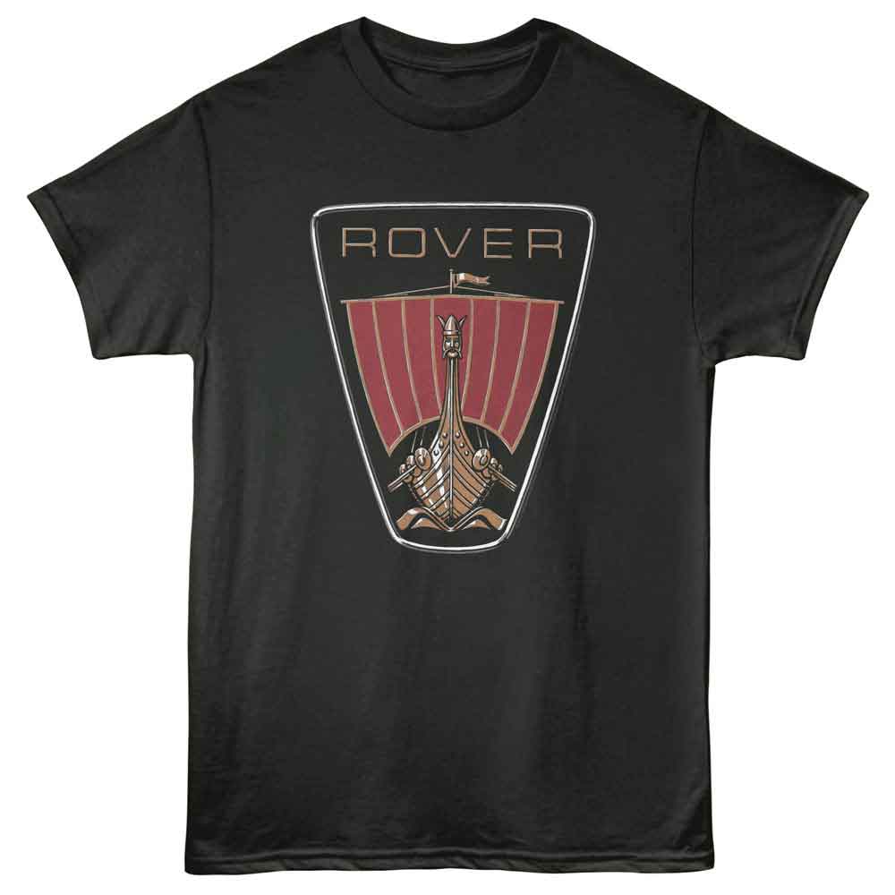 BRITISH MOTOR HERITAGE-BMH ROVER LOGO-SMOKE ADULT S/S TSHIRT