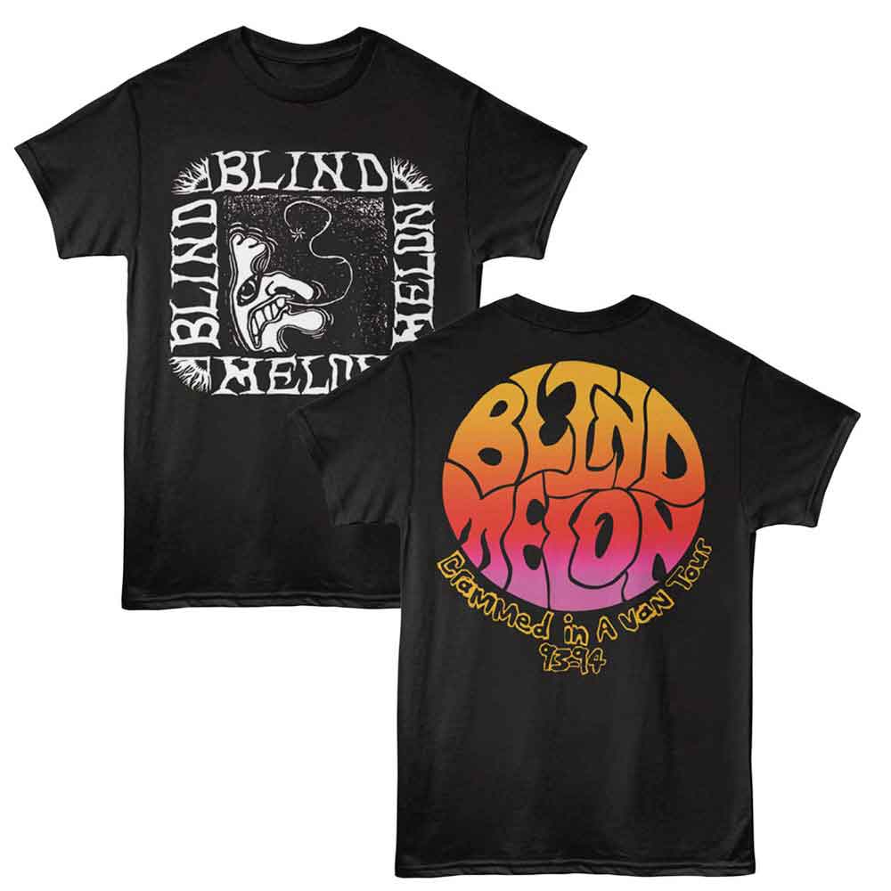 BLIND MELON-BLIND MELON CRAMMED IN A VAN F B-BLACK ADULT S/S TSHIRT