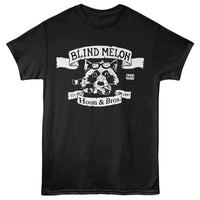 Thumbnail for BLIND MELON-BLIND MELON HOON AND BROS RACCOON-BLACK ADULT S/S TSHIRT