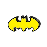 Thumbnail for Batman Emblem Large Die Cut MDF Box Wall Sign – 16 pc ppk ($5.50 each)