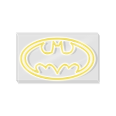 Batman Logo Boxed  12" x 7" Neon Light Box – 12 pc ppk ($18.50 each)