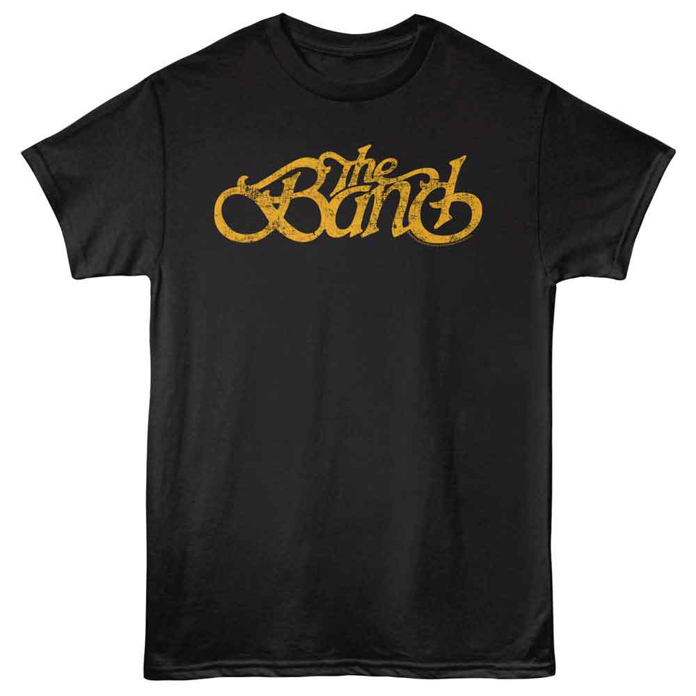 THE BAND-THE BAND LOGO-BLACK ADULT S/S TSHIRT