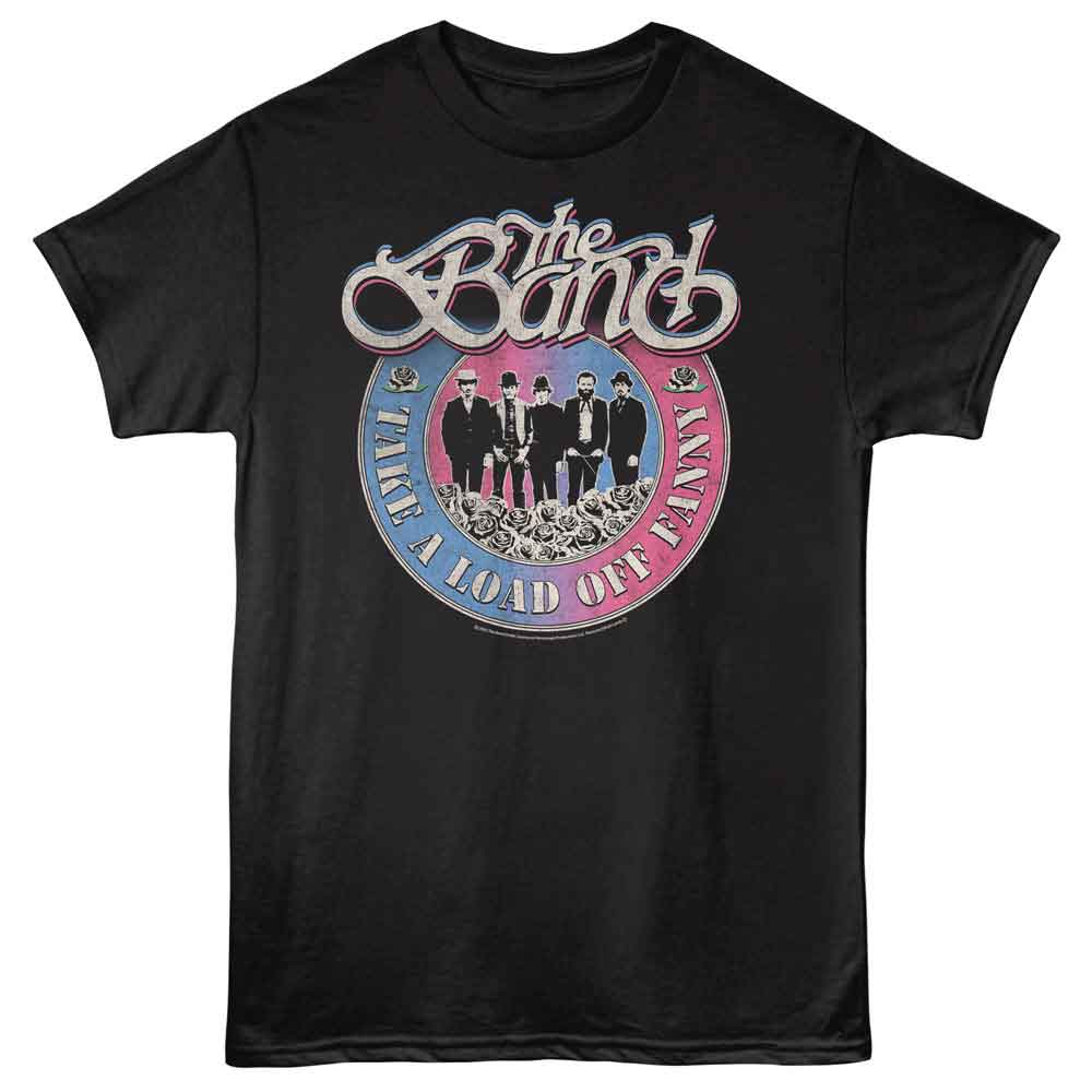 THE BAND-THE BAND GRADIENT CIRCLE-BLACK ADULT S/S TSHIRT
