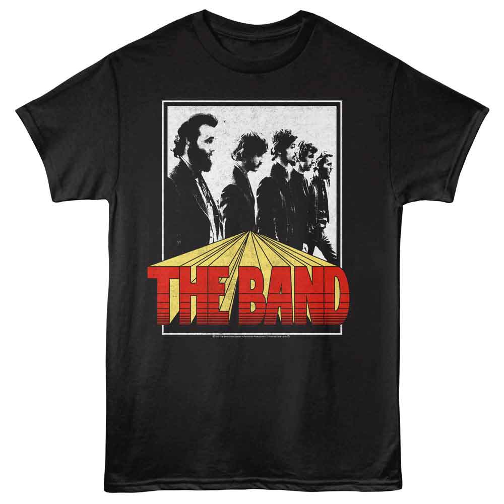 THE BAND-THE BAND RECTANGLE-BLACK ADULT S/S TSHIRT