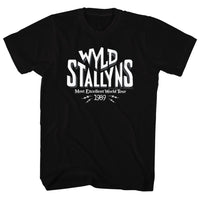 Thumbnail for BILL AND TED-WYLD STALLIONS-BLACK ADULT S/S TSHIRT