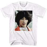 Thumbnail for BILL AND TED-WHOA-WHITE ADULT S/S TSHIRT