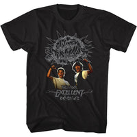 Thumbnail for BILL AND TED-GRAY WYLD STALYNS-BLACK ADULT S/S TSHIRT