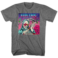 Thumbnail for BILL AND TED-ELECTRIC HELL-GRAPHITE HEATHER ADULT S/S TSHIRT