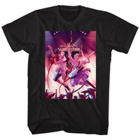 Thumbnail for BILL AND TED-PHONE ROCK-BLACK ADULT S/S TSHIRT