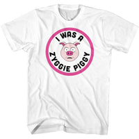Thumbnail for BILL AND TED-ZYGGIE PIGGY-WHITE ADULT S/S TSHIRT