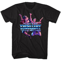 Thumbnail for BILL AND TED-ALWAYS EXCELLENT-BLACK ADULT S/S TSHIRT