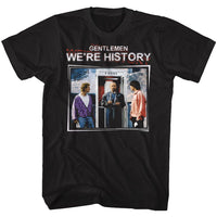 Thumbnail for BILL AND TED-WERE HISTORY COLOR-BLACK ADULT S/S TSHIRT