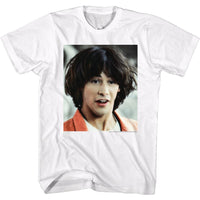 Thumbnail for BILL AND TED-TED FACE-WHITE ADULT S/S TSHIRT