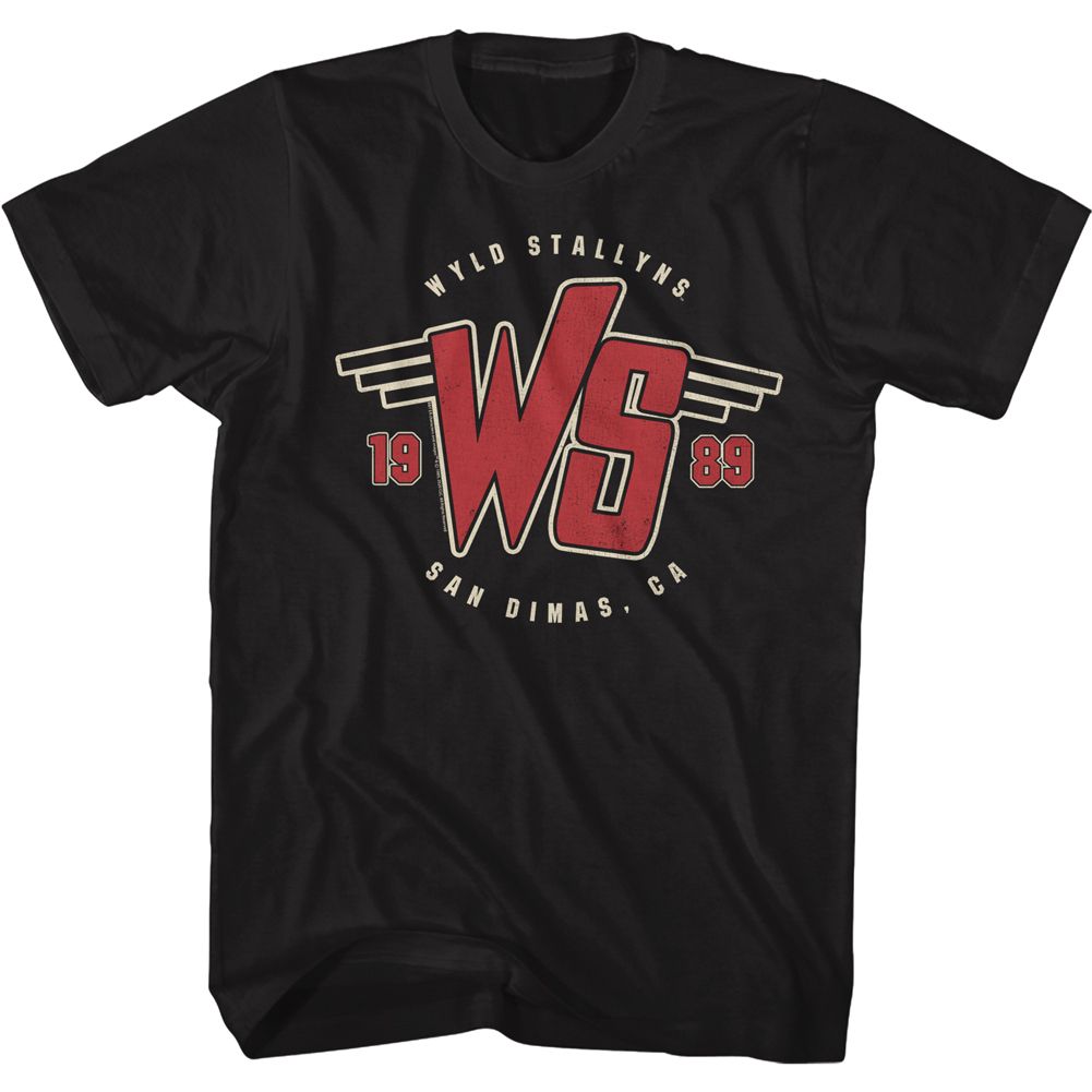 BILL AND TED-WSLOGO1989-BLACK ADULT S/S TSHIRT