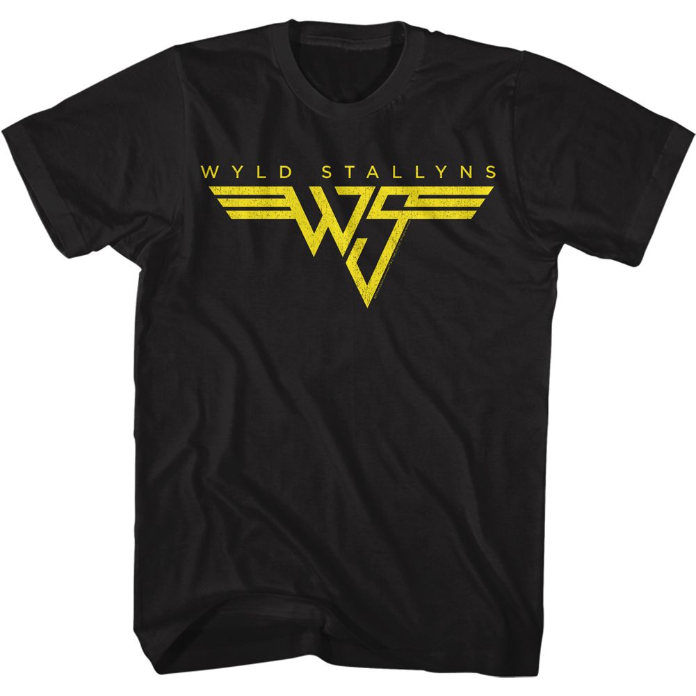 BILL AND TED-VAN WYLD STALLYNS-BLACK ADULT S/S TSHIRT
