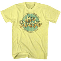 Thumbnail for BILL AND TED-STALLYNS-YELLOW HEATHER ADULT S/S TSHIRT