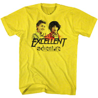Thumbnail for BILL AND TED-DUDES-YELLOW ADULT S/S TSHIRT