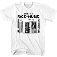 Thumbnail for BILL AND TED FACE THE MUSIC-B&T FTM PHONE BOOTH-WHITE ADULT S/S TSHIRT