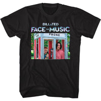Thumbnail for BILL AND TED FACE THE MUSIC-B&T FTM BOOTH COLOR-BLACK ADULT S/S TSHIRT