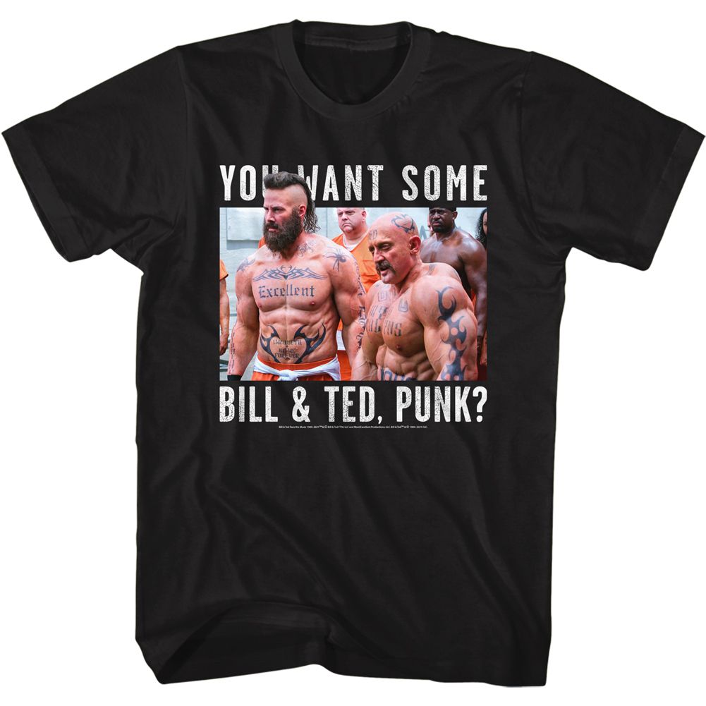 BILL AND TED FACE THE MUSIC-WANT SOME BILL AND TED-BLACK ADULT S/S TSHIRT