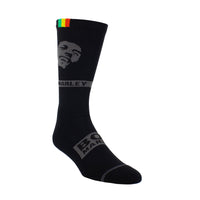 Thumbnail for BOB MARLEY SILHOUETTE BLACK CREW, 1 PAIR