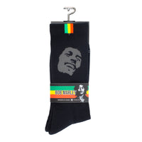 Thumbnail for BOB MARLEY SILHOUETTE BLACK CREW, 1 PAIR
