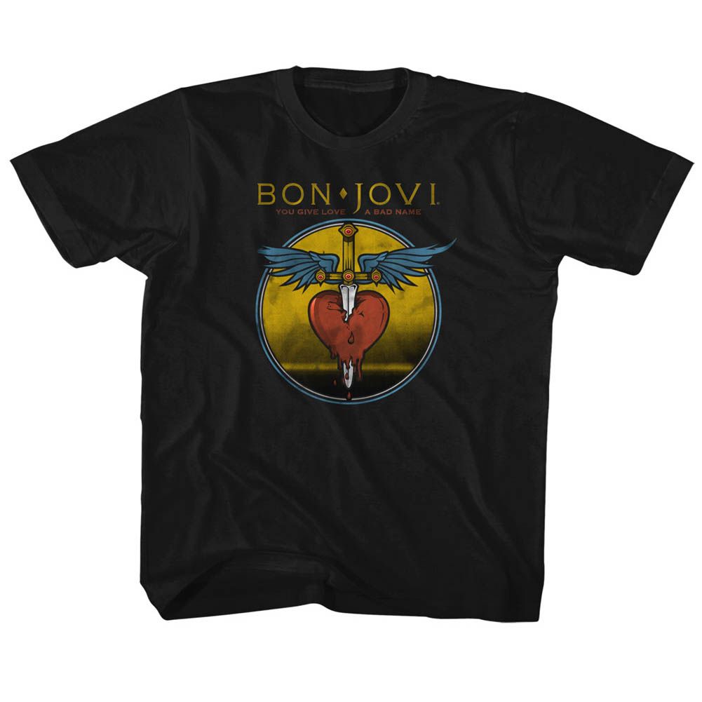 BON JOVI-BAD NAME-BLACK TODDLER S/S TSHIRT