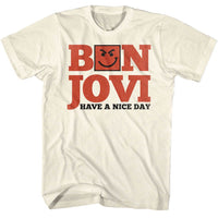 Thumbnail for BON JOVI-HAVE A NICE DAY-NATURAL ADULT S/S TSHIRT
