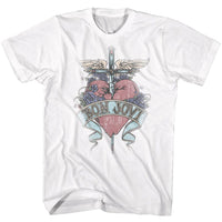 Thumbnail for BON JOVI-PIERCED-WHITE ADULT S/S TSHIRT