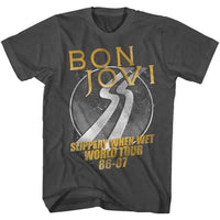Thumbnail for BON JOVI-WORLD TOUR-SMOKE ADULT S/S TSHIRT