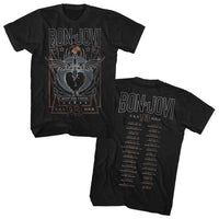 Thumbnail for BON JOVI-93 TOUR-BLACK ADULT S/S TSHIRT