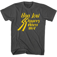 Thumbnail for BON JOVI-BON JOVI BRIGHT SLIPPERY-SMOKE ADULT S/S TSHIRT