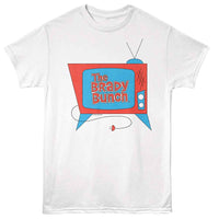 Thumbnail for BRADY BUNCH-BRADY BUNCH VINTAGE TV LOGO-WHITE ADULT S/S TSHIRT