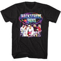 Thumbnail for BACKSTREET BOYS-BACKSTREET BOYS Y2K RAINBOW SHINE-BLACK ADULT S/S TSHIRT