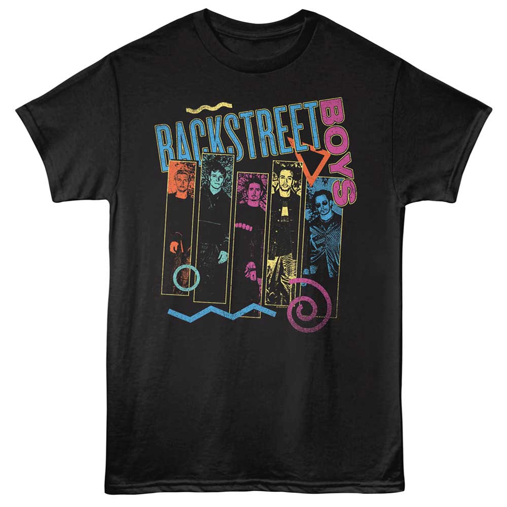 Backstreet Boys - Bsb Multicolor Blocks T-Shirt